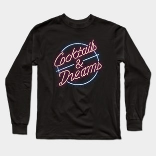 Cocktails & Dreams - vintage logo Long Sleeve T-Shirt